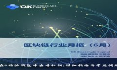 如何在B特派钱包中查看私钥:详细指南与常见问