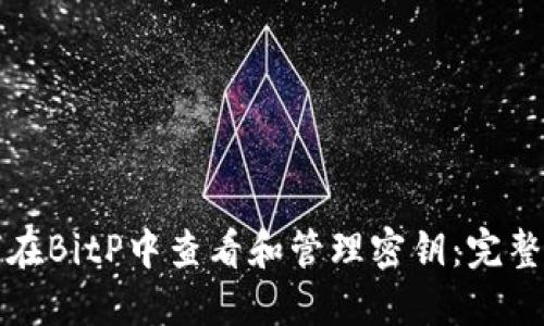 如何在BitP中查看和管理密钥:完整教程
