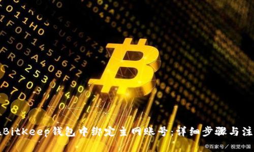 如何在BitKeep钱包中绑定主网账号:详细步骤与注意事项