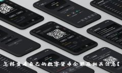 怎样查看自己的数字货币余额及相关信息?